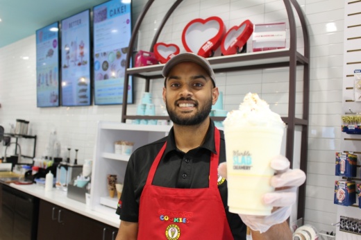 This is the second franchised location for franchise owner Alishan Ali, who also owns a Marble Slab Creamery and Great American Cookies in the Brazos Town Center. (Kelly Schafler/Community Impact)