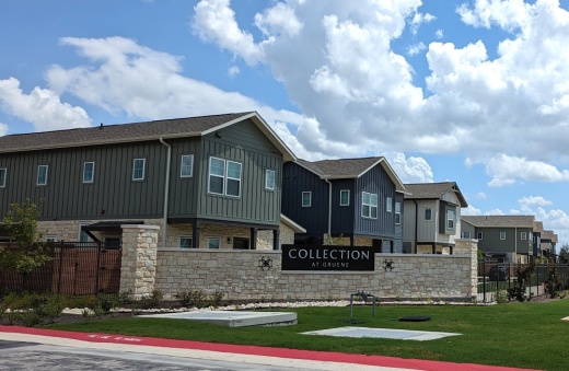 Development firm Embrey Partners is developing Collection at Gruene, a single-family rental community near Gruene. (Edmond Ortiz/Community Impact)