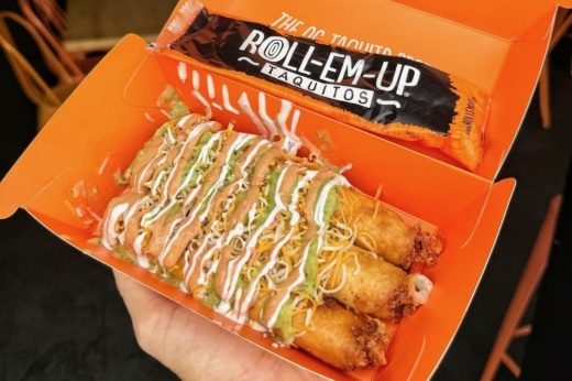 A photo of taquitos.