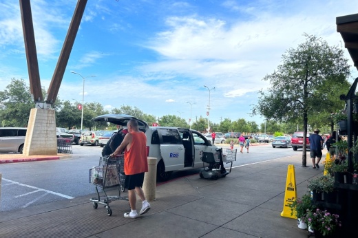 The on-demand ride sharing program Round Rock Rides will be expanded this July to incorporate pick-up and drop-off locations throughout the entire city limits. (Brooke Sjoberg/Community Impact)