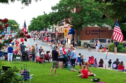 Sophienburg Museum 4th of July parade. (Courtesy Sophienburg Museum)