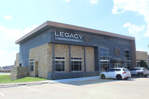 Legacy Bank and Trust opened on May 15 in Plano. (Michael Crouchley/Community Impact)