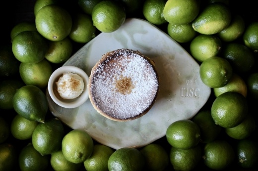 Souffle with limes