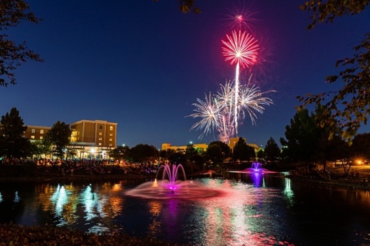 fireworks in Southlake