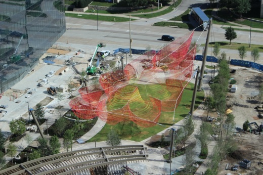 Butterfly Rest Stop from above