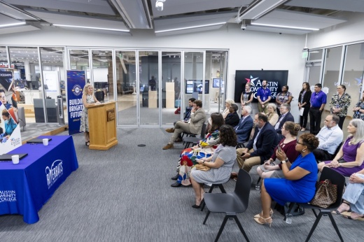 Image of the June 28 celebration of the new apprenticeship program.