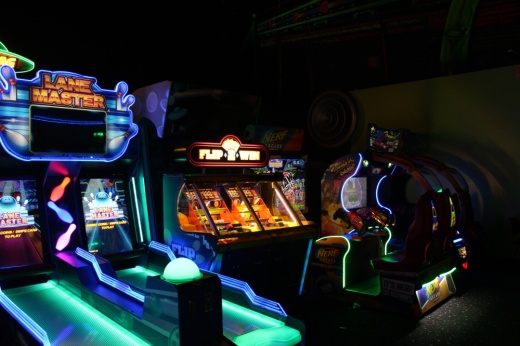 Blazer Tag's arcade has over 50 classic and modern games. (Sarah Hernandez/Community Impact)