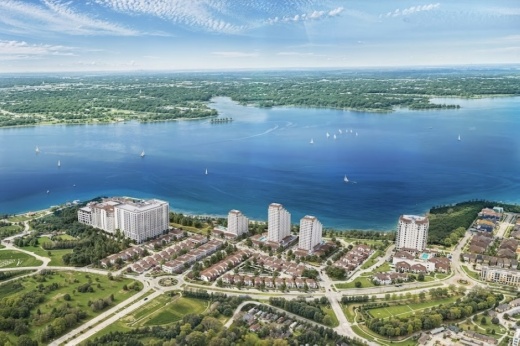 Rendering of Lakeside Village