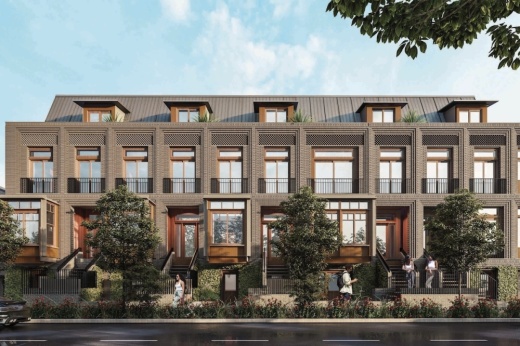 Rendering of the Nash & Berry Townhomes, which are set to be built in downtown Grapevine.