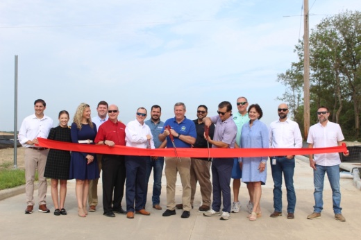League City Parkway ribbon cutting