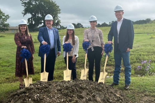 New Danville broke ground on its expansion project July 24. (Carson Weaver/Community Impact)