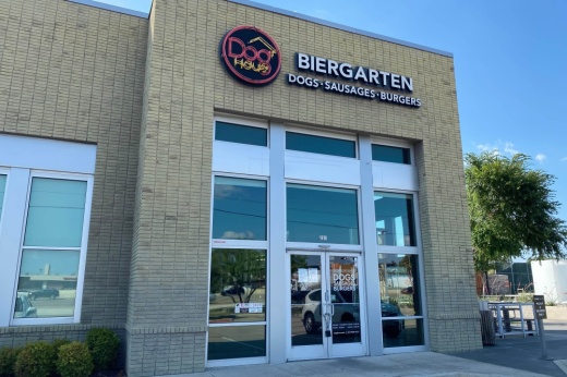 Dog Haus Biergarten exterior