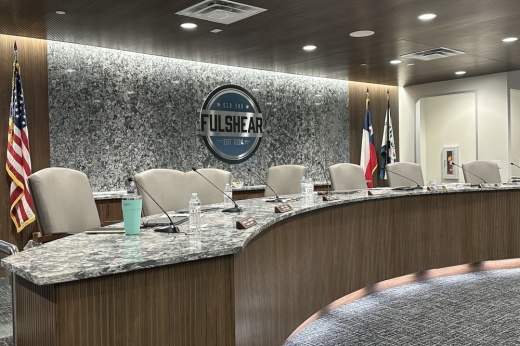 Fulshear City Council and Mayor Don McCoy will interview the four finalists for city manager in a special meeting on July 30. (Aubrey Vogel/Community Impact)
