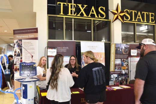 Texas State University at Round Rock held its first Discover Day in April to showcase advancements at the university. (Courtesy Texas State University)