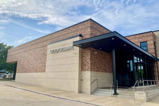 the exterior of a bellaire city council building