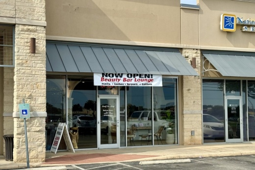 Photo shows Beauty Bar Lounge building.