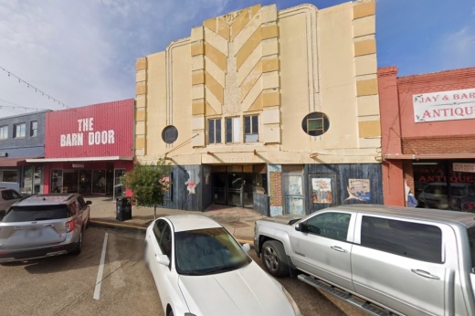Revitalization of Rosenberg's historic Cole Theater will kick off with a building preassessment and vision report. Costs for restoration will also be included in the report. (Courtesy Google Earth)