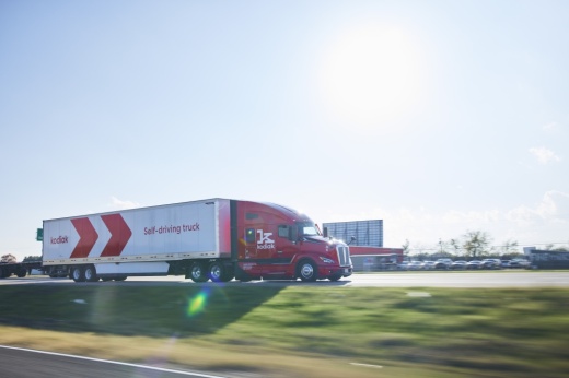 Kodiak Robotics is one of several companies operating or testing autonomous semitrucks in Texas. (Courtesy Kodiak Robotics)