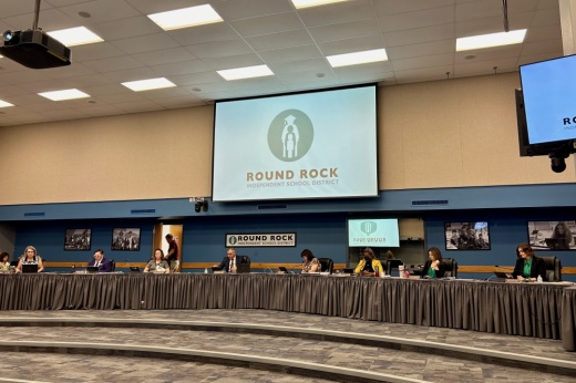 Four propositions asking Round Rock ISD voters to approve just under $1 billion will appear on the Nov. 5 ballot, after trustees voted to order a bond election Aug. 15. (Brooke Sjoberg/Community Impact)