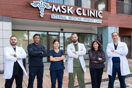 An image of some of the doctors at MSK Clinic.