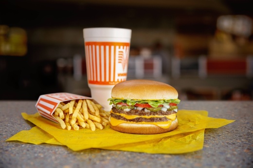 A Wataburger meal with burger and fries