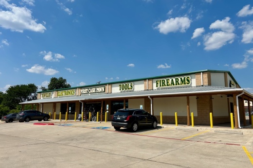 First Cash Pawn opened a third Round Rock storefront in July near I-35, in a retail space formerly home to Allen's Boots. (Brooke Sjoberg/Community Impact)
