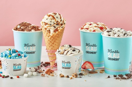 Marble Slab Creamery and Great American Cookies will open a joint location in Sugar Land. (Courtesy Marble Slab Creamery)