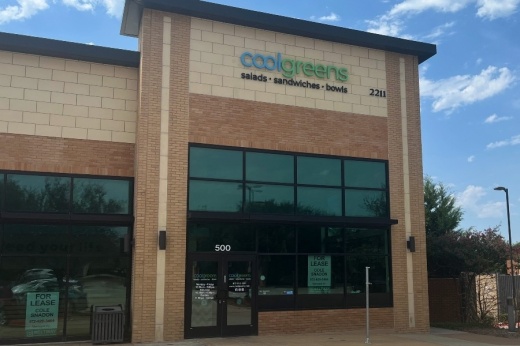 Outside of Coolgreens in Southlake