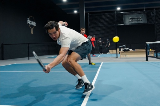 The Round Rock location is expected to have eight indoor pickleball courts, a warm-up court, a private event space, a pro shop, locker rooms, showers, league play and tournaments (Courtesy The Picklr)