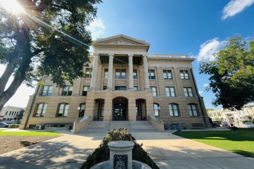 County officials said road districts benefit the public at large, but are paid for by residents within the district. (Haley McLeod/Community Impact)