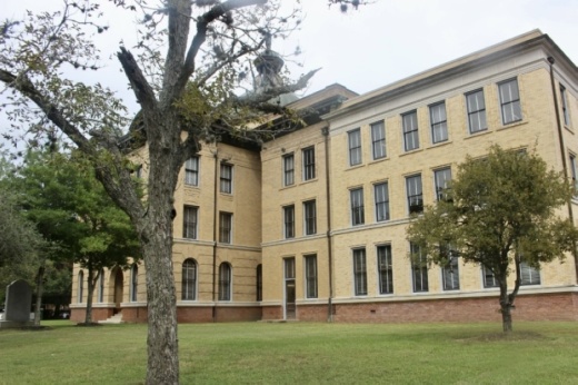 outside of court building