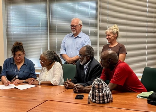 Bastrop County African American Cultural Center board officials