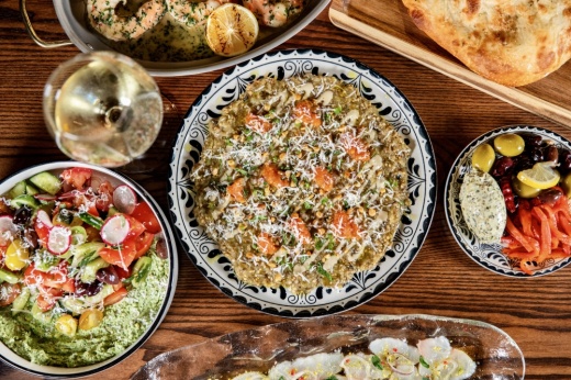 Okto's menu includes dishes curated from the culinary traditions of Greece, Italy and Spain. (Courtesy Becca Wright)