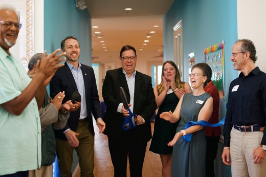 Integral Care and Travis County officials celebrated the opening of the county's first youth crisis respite center in the Mueller area on Aug. 23. (Courtesy Integral Care)