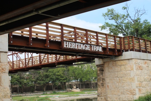 The trail project is expected to be completed this fall. (Gracie Warhurst/Community Impact)