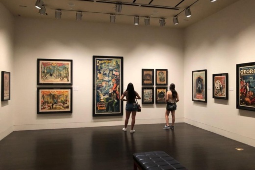 An image of peope at the Harry Ransom Center at a previous year's event.