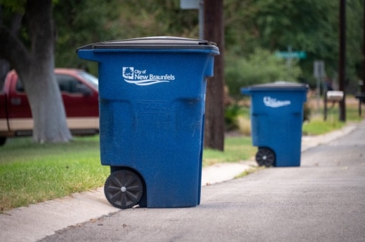 Changes to New Braunfels' solid waste and recycling services will take effect the week of Sept. 30. (Courtesy city of New Braunfels)