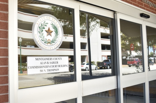 Montgomery County Commissioners Court meets at 9:30 a.m. every other Tuesday at 501 N. Thompson St., Conroe. (Lizzy Spangler/Community Impact)