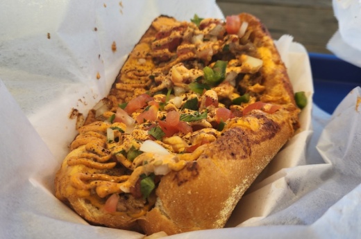 Cheesesteak from Malik's Philly's Phamous Cheesesteaks