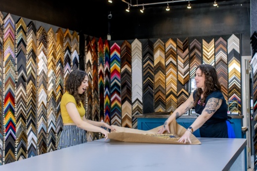 The custom picture frame shop FastFrame and The Westlake Gallery will celebrate its 25th year in business in November. (Courtesy FastFrame and The Westlake Gallery)