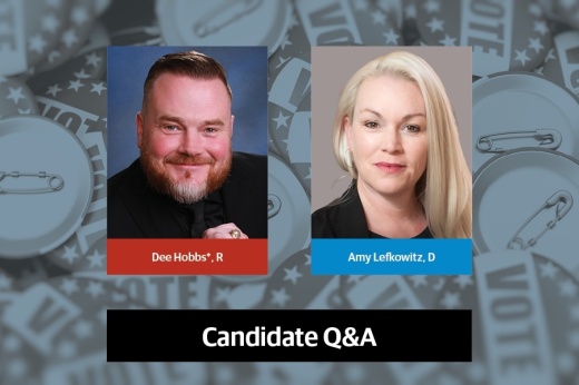 Headshot of county attorney candidates.