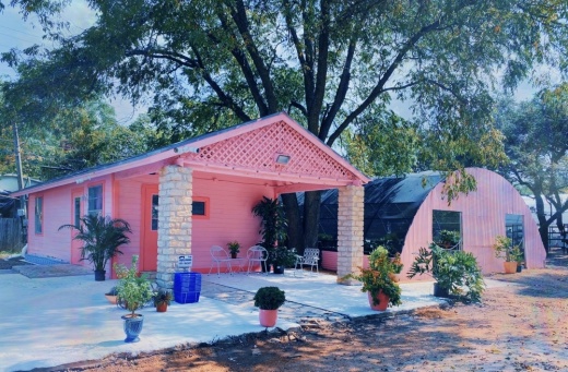Exterior of Pink Flamingo Plant Co.