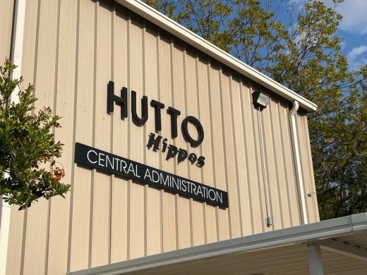 Hutto ISD central office signage