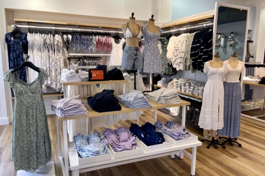 Hollister opened at the Houston Premium Outlets in August. (Courtesy Houston Premium Outlets)