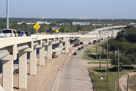 The direct connectors between the Westpark Tollway and northbound Grand Parkway will soon open to the public, officials said at an Oct. 2 dedication ceremony. (Kelly Schafler/Community Impact)