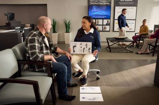 The Good Feet Store offers free personalized fittings by an arch support specialist. (Courtesy The Good Feet Store)