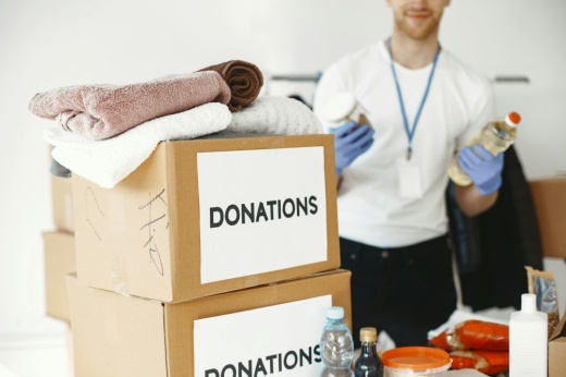 Donations boxes