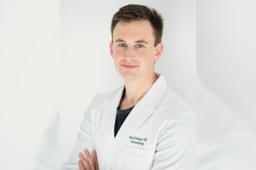 The practice is led by board-certified dermatologist Dr. Adam Swigost. (Courtesy Dapper Dermatology)