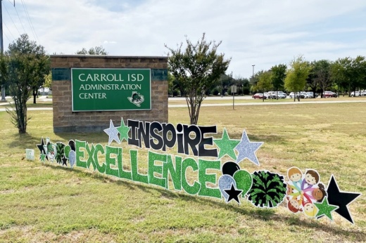 Carroll ISD sign