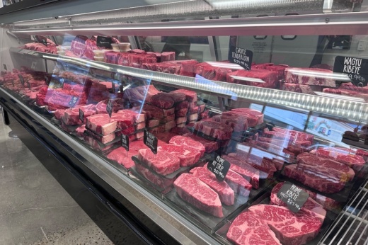 The butcher shop offers a wide selection of meats. (Courtesy Stone Cold Meats)